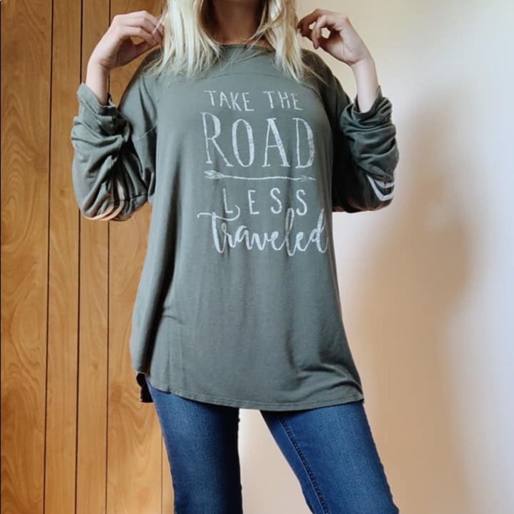 Road less traveled boutique long sleeve